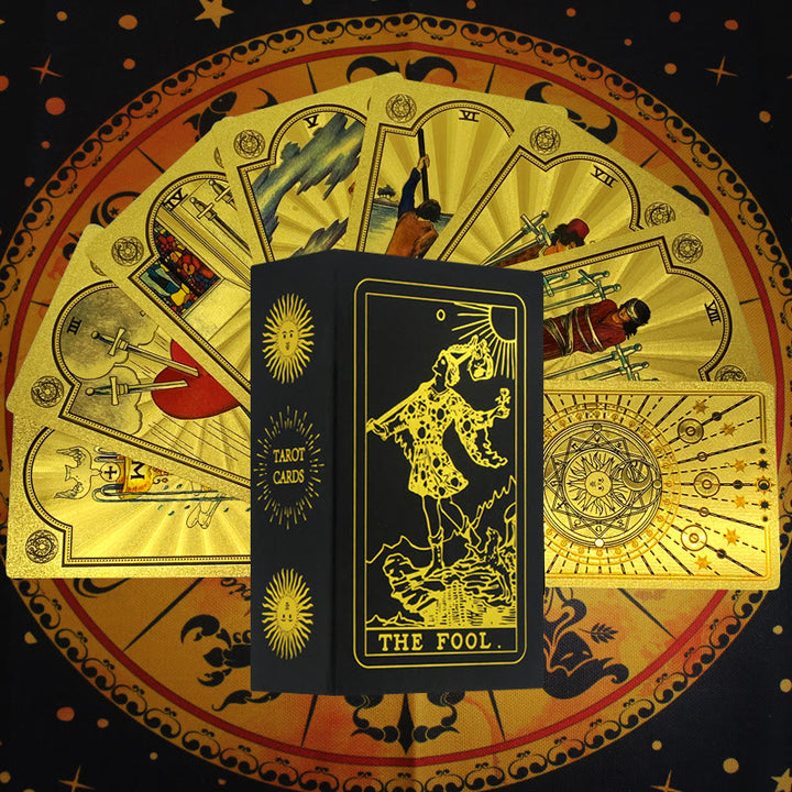 Olivenorma 80ps "The Fool"  Waite Sun Moon Tarot Cards - image 13