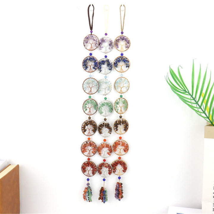 Olivenorma 7 Chakra Crystal Fengshui Tree Of Life Wall Decor - image 7