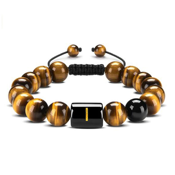 Tiger Eye Letter Protection Bracelet - Tiger Eye - I - image 12