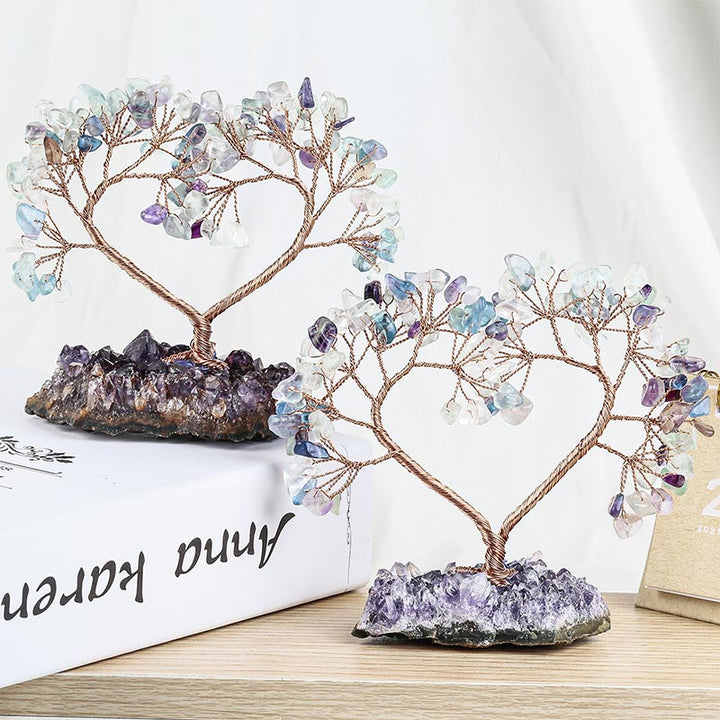 Natural Crystal Stone Love Feng Shui Tree - image 14