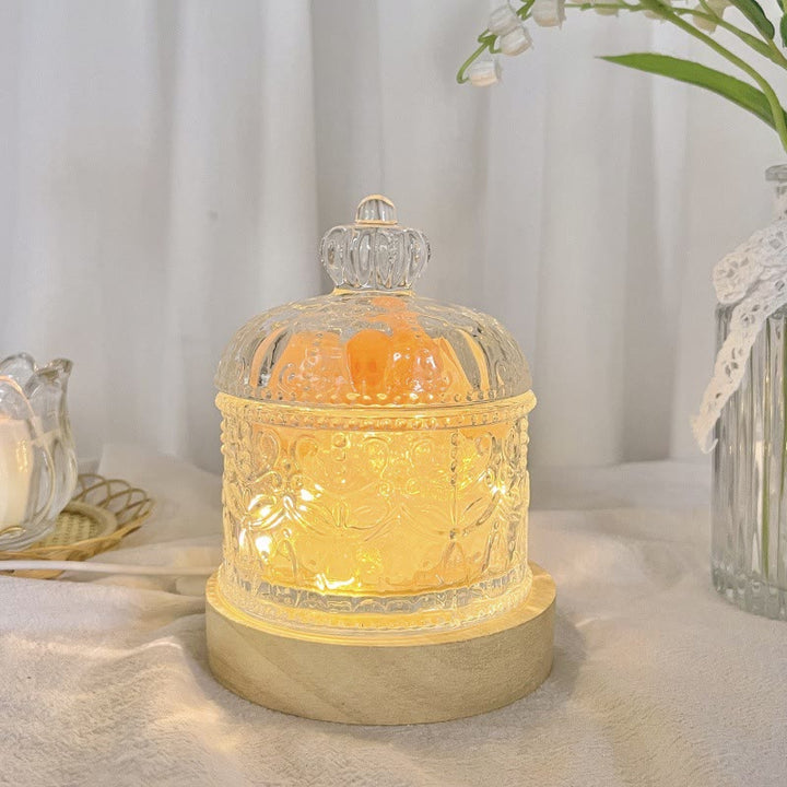 Olivenorma Diffuser Stone Carved Glass Cup Crystal Aromatherapy Lamp - image 10