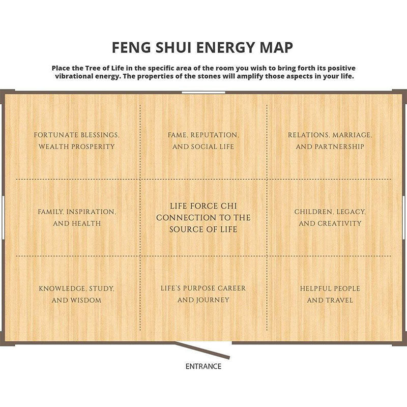 Olivenorma Strength & Growth Chakra Feng Shui Tree - image 6