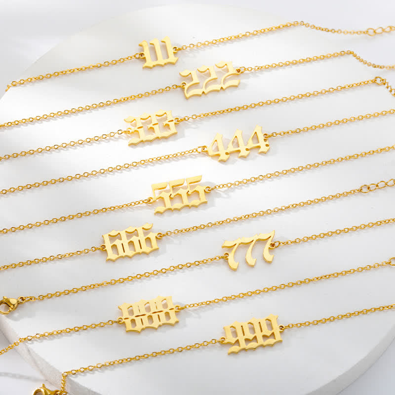 Angel Number Spiritual Anklet Bracelet  - image 27