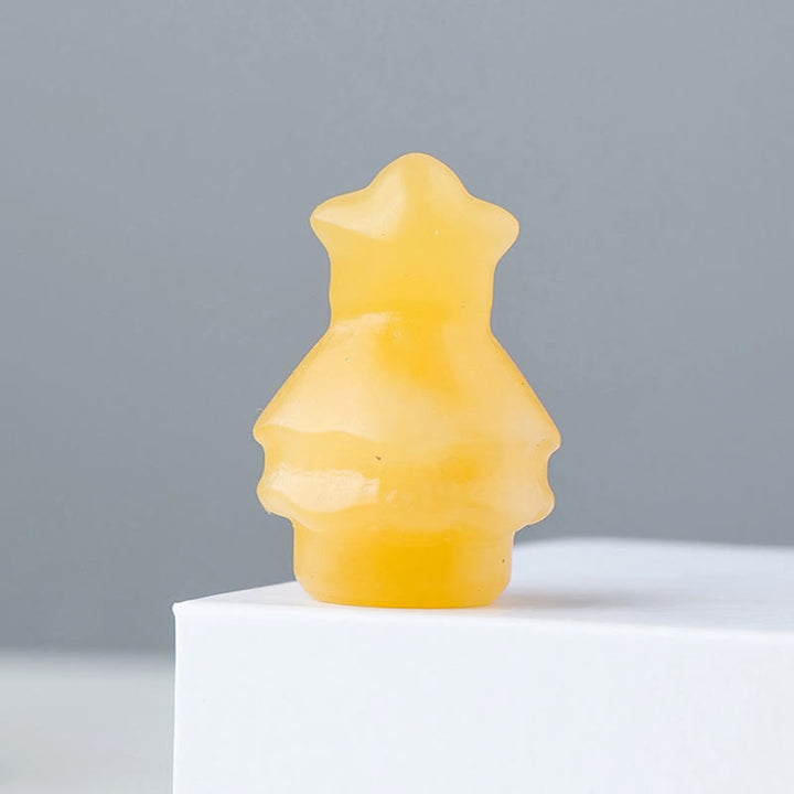 Olivenorma Natural Crystal Christmas Tree Decoration - Yellow Jade - image 16