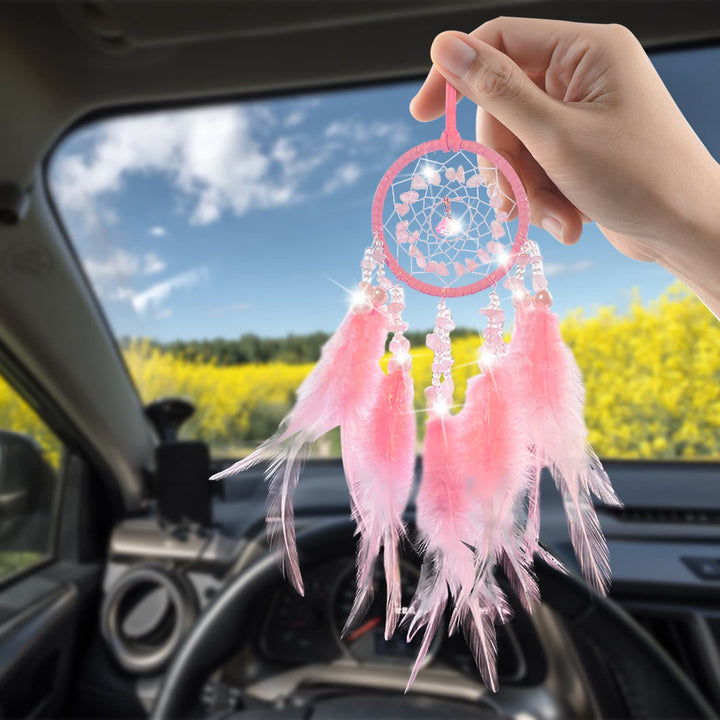 Olivenorma Car View Mirror Hanging Handwoven Dream Catcher - image 3
