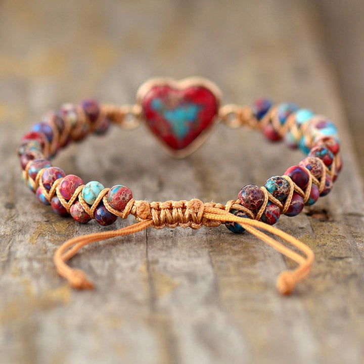 Emperor Stone Heart Healing Bracelet - image 3