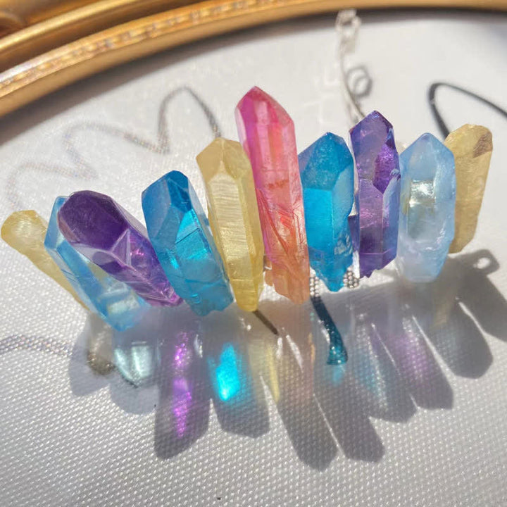 Bohemia Colourful Crystal Spring Hairpin - Colourful Crystals - image 19