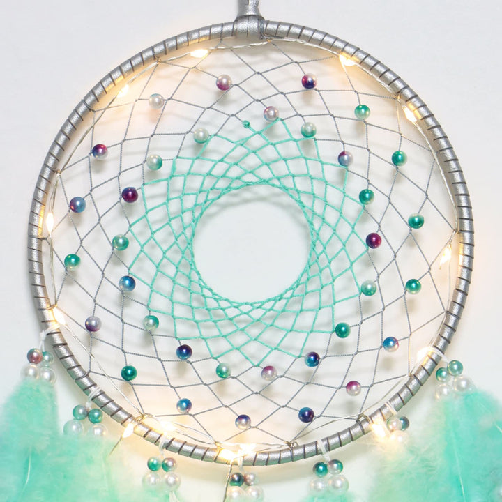 Olivenorma LED Light Up Handmade Feather Dream Catcher - image 11