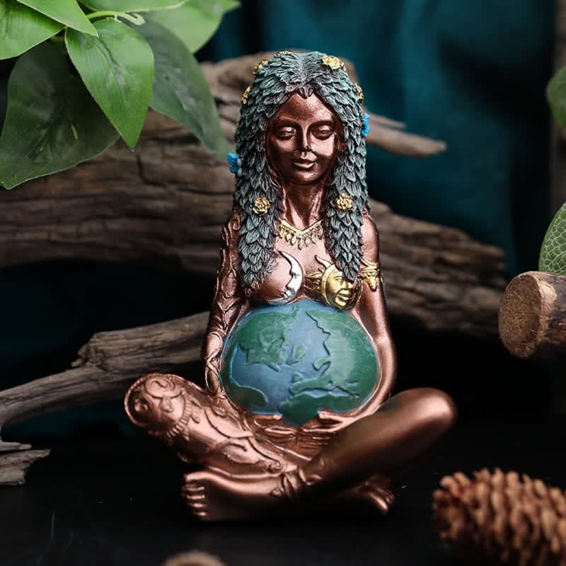 Olivenorma Mother Earth Art Statue Decoration - image 2