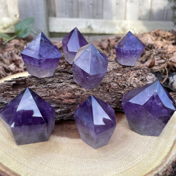 Olivenorma Amethyst Tower Point Large Chunky Obelisk Gemstone Decoration - image 5