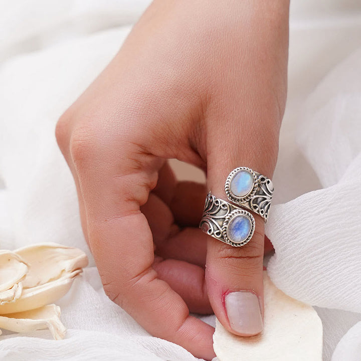 Olivenorma Creative Moonstone Ring - 10 - image 0