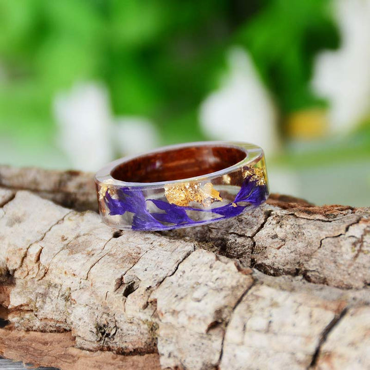 Olivenorma Intellectual & Optimistic - Handmade Wood Ring - image 15