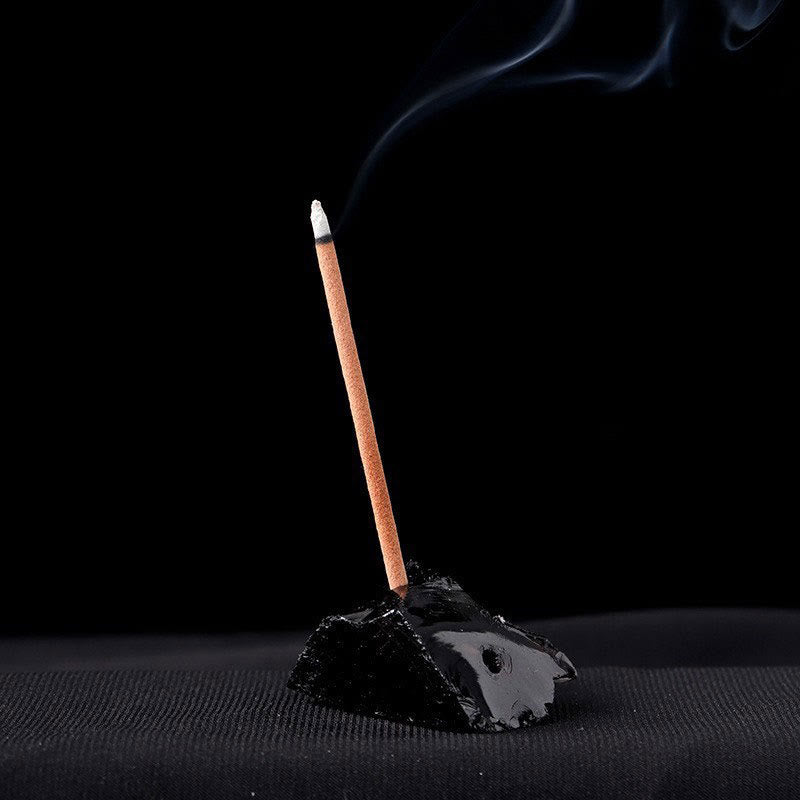 Olivenorma Crystal Raw Stone Incense Stick Holder Gemstone Decoration - image 15