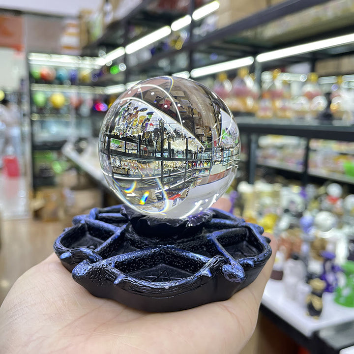 Olivenorma Star Sphere Crystal Ball Stand Decoration - image 2