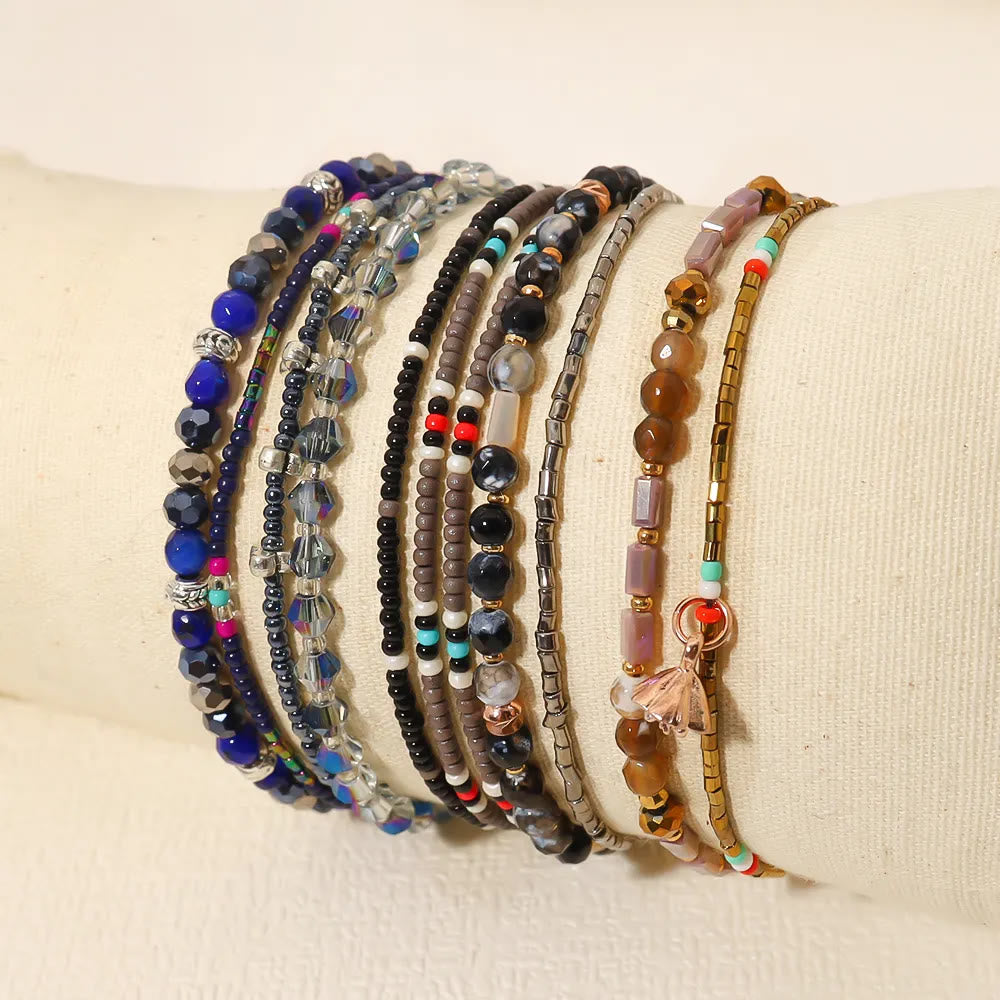 Olivenorma Round Beaded Vacation Bohemian Bracelets - image 16