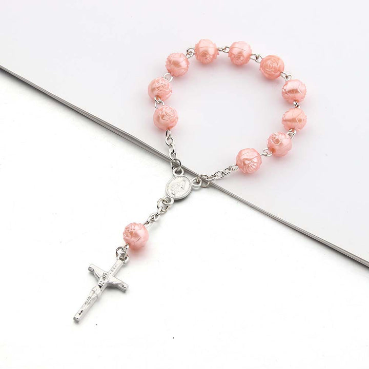 Olivenorma Pearl Heart Cross Bracelet - image 8