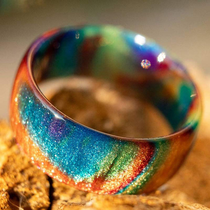 Olivenorma The Colored Galaxy Opal Ring - image 6