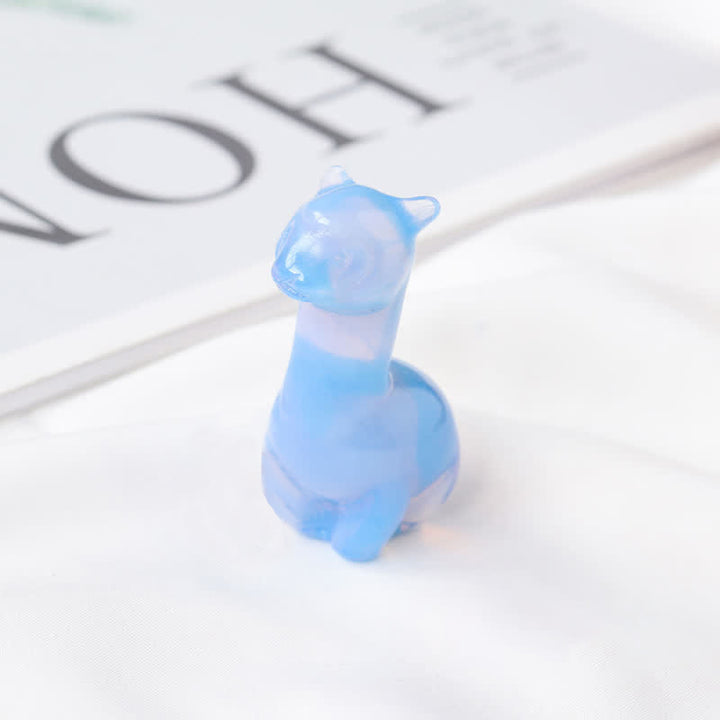 Olivenorma Carving Alpaca Gemstone Decoration - image 9