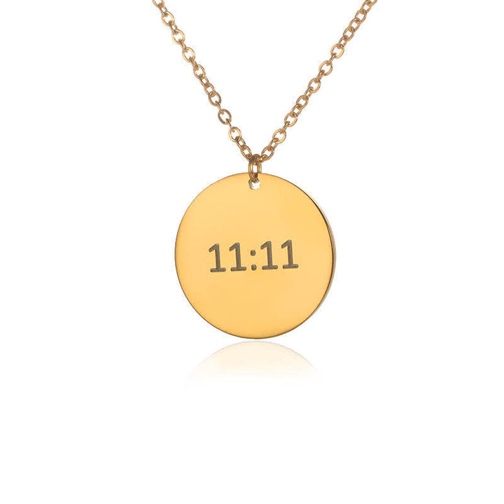 Olivenorma 11:11 Angel Number Lucky Necklace - Round#11:11 - image 10