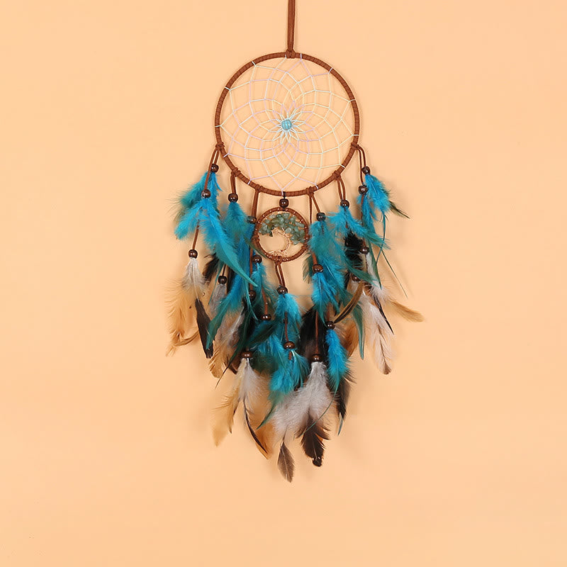 Olivenorma Green Aventurine Tree Of Life Dream Catcher - image 2