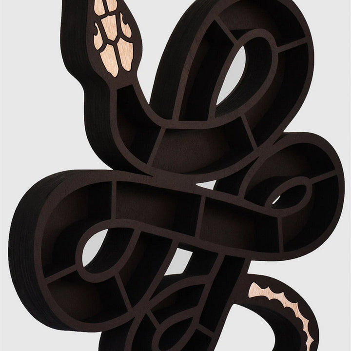 Olivenorma Handmade Dark Snake Crystal Shelf - image 2