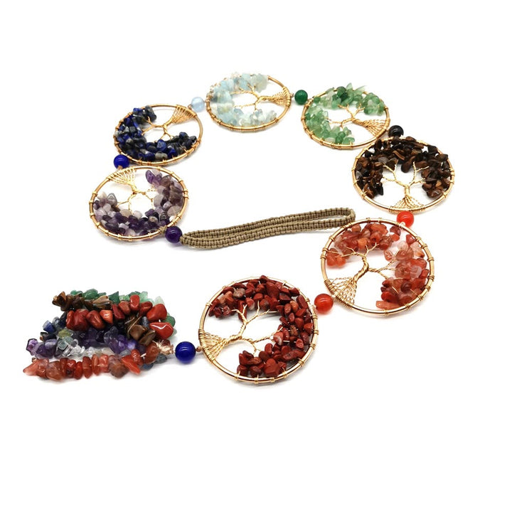 Olivenorma 7 Chakra Crystal Fengshui Tree Of Life Wall Decor - image 12