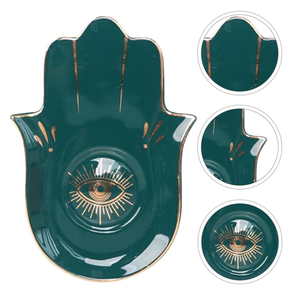 Olivenorma Hamsa Small Tray Evil Eye Jewelry Plate Coaster - image 8
