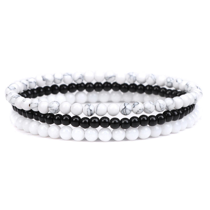 Olivenorma Protection From Negative Energies White Turquoise Bracelet - White Turquoise - 8mm - image 0