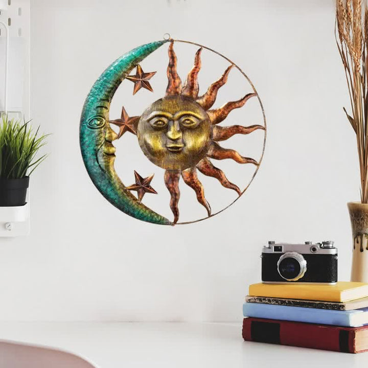 Olivenorma Sun Moon Face Wall Decor - image 1