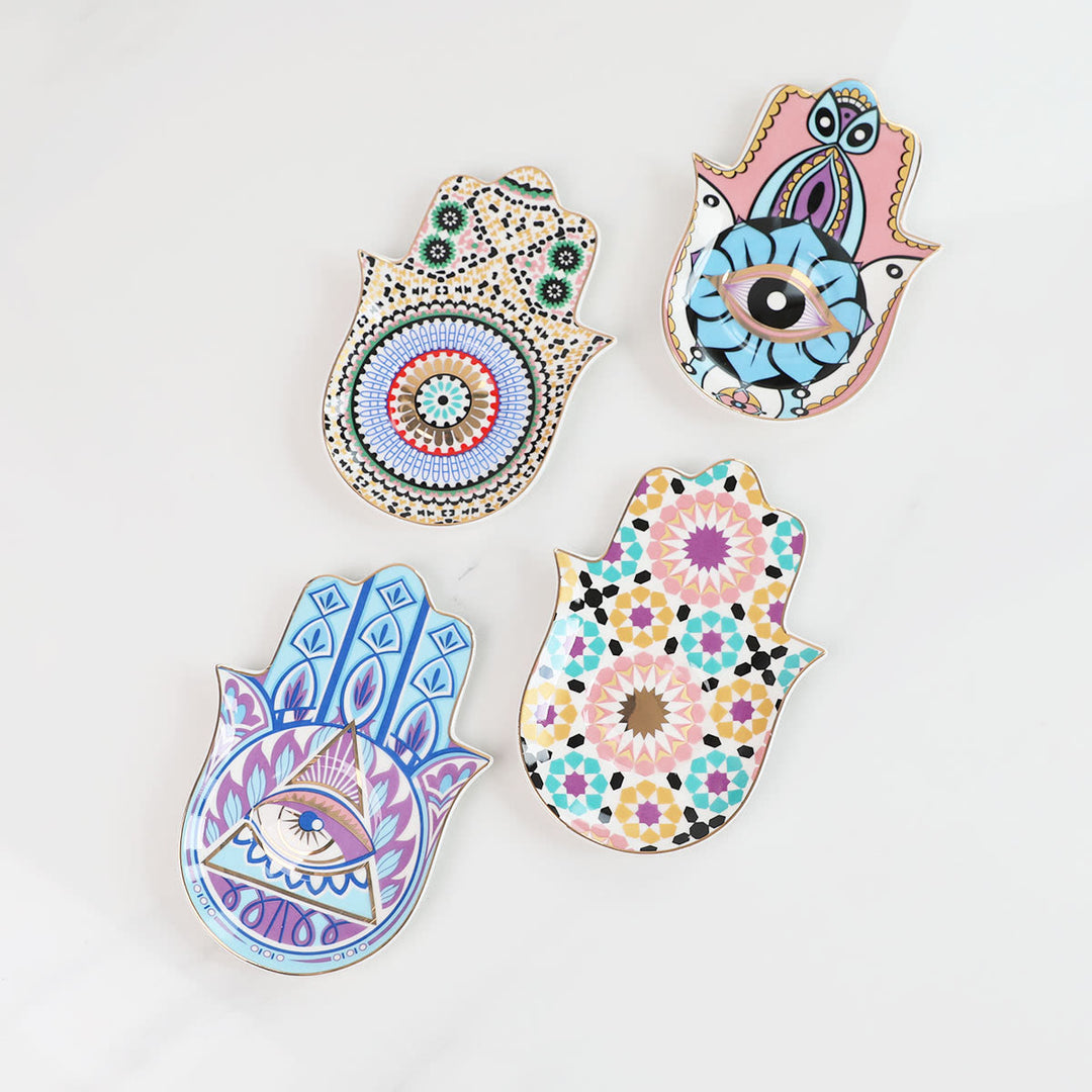 Olivenorma Hamsa Evil Eye Dish Coaster - image 12