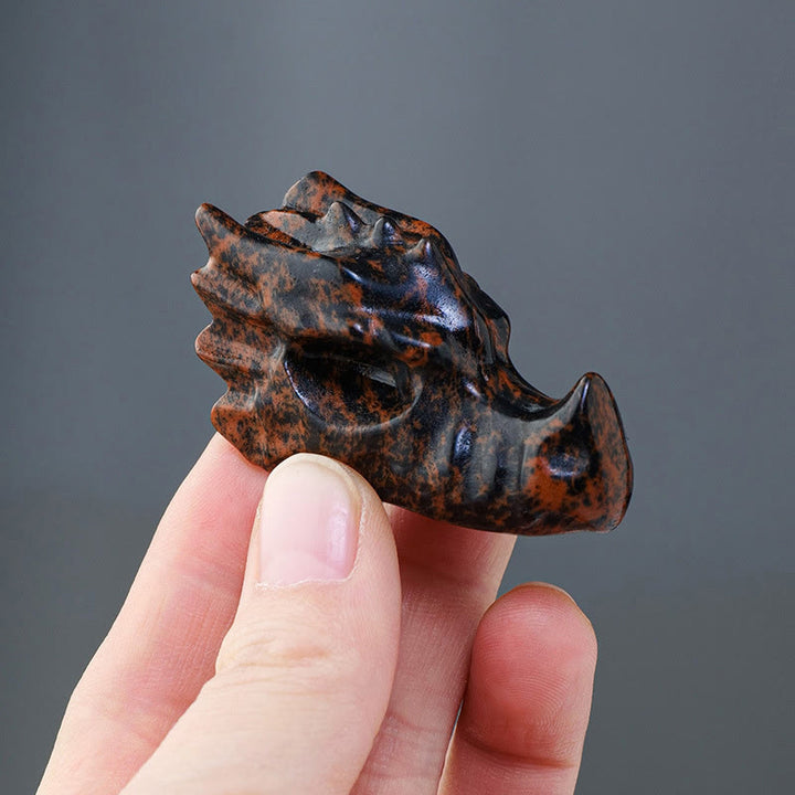 Olivenorma 5.5cm Natural Crystal Faucet Carved Gemstone Decoration - image 12