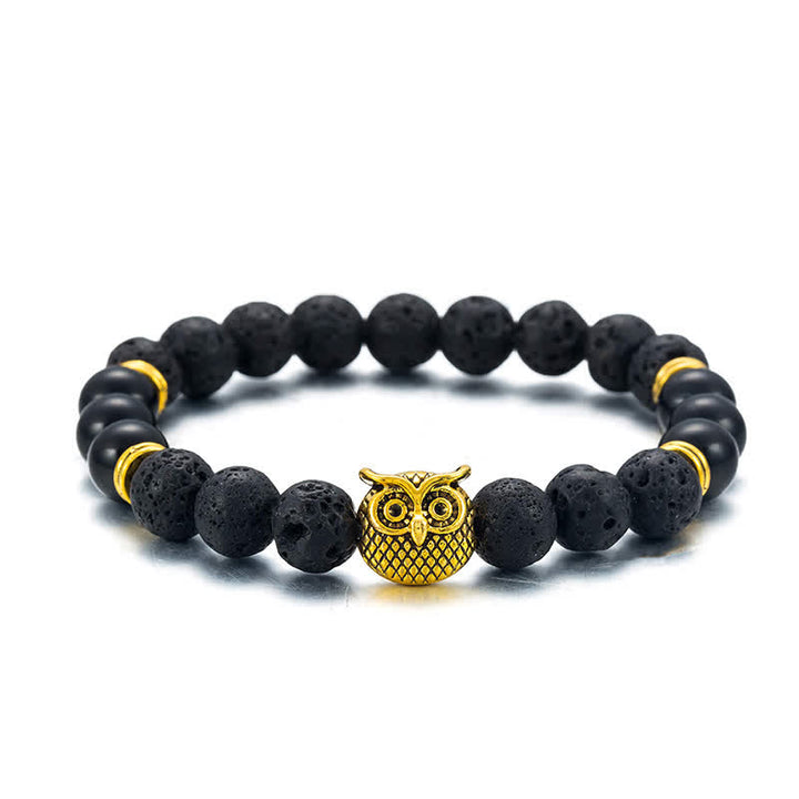 SPIRITUAL ENERGY - Owl Gemstone Necklace with Bracelet Gift Set - image 8