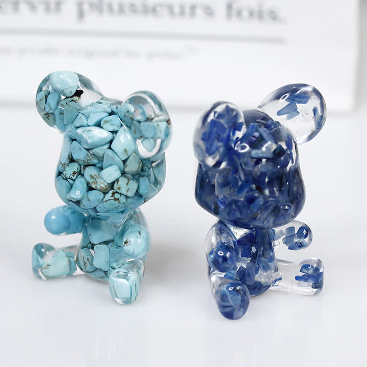 Olivenorma Cute Crystal Bear Gemstone Decoration - image 45