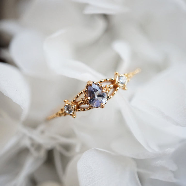 Olivenorma Natural Tanzanite Adjustable Ring - image 2