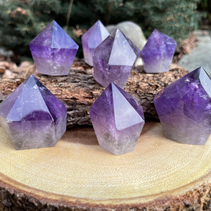 Olivenorma Amethyst Tower Point Large Chunky Obelisk Gemstone Decoration - image 7