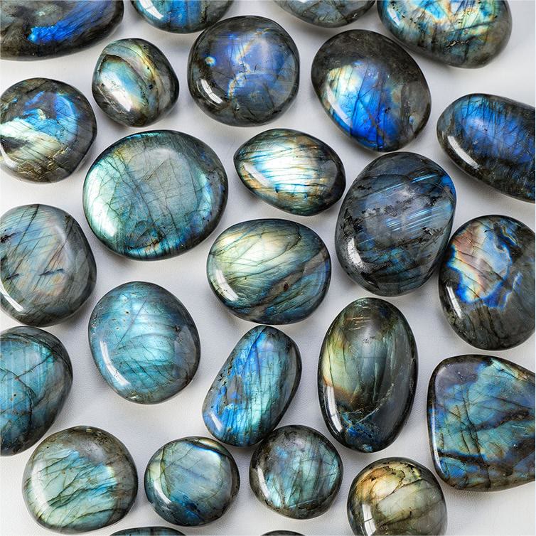 Olivenorma Labradorite Polished Toy Rolling Natural Stone - image 3