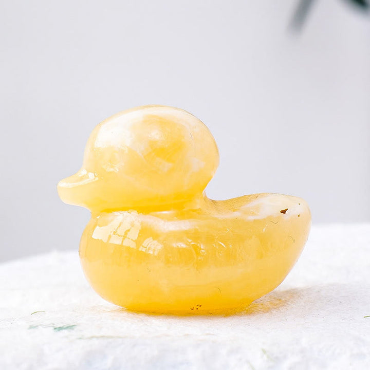 Olivenorma 1.2Inch Quartz Crystal Duck Carving Gemstone Decoration - image 19