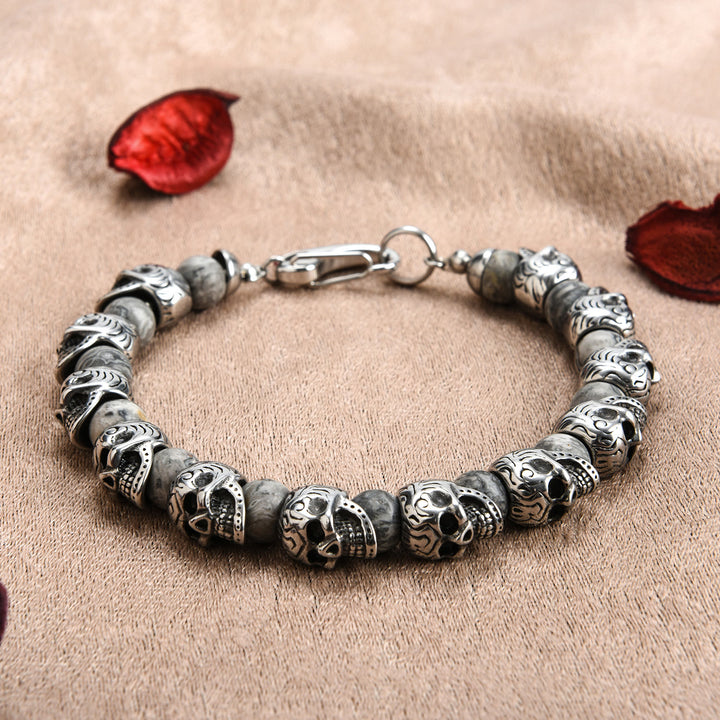 Olivenorma Natural Tiger Eye Handmade Stainless Steel Bracelet - image 21