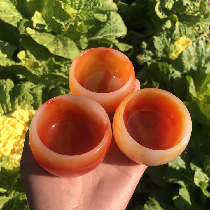 Olivenorma Carnelian Bowl Energy Crystal Decoration - image 10