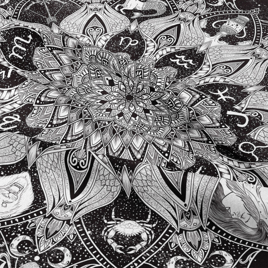 Olivenorma Black Fancy Wall Hanging Decoration for Bedroom Tapestry - image 7