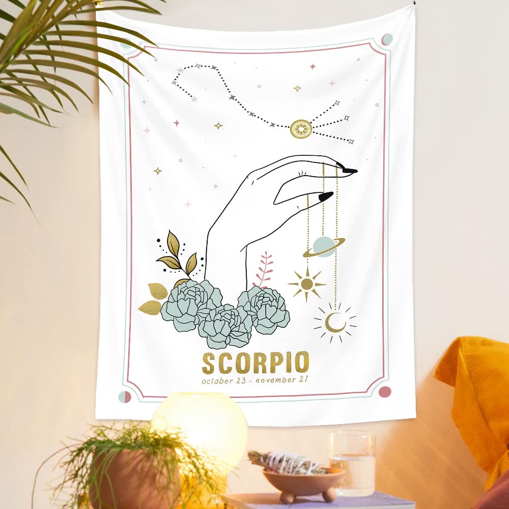 Olivenorma Magic Hand Tarot Zodiac Tapestry - 250*180cm - SCORPIO - image 25