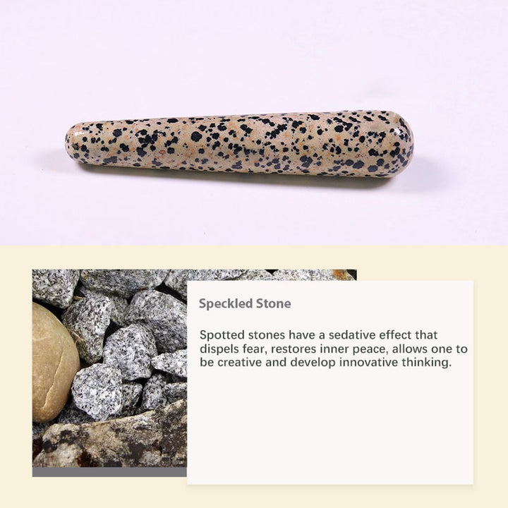 Olivenorma Natural Crystal  Healing Crystal Wands - Speckled Stone - image 20