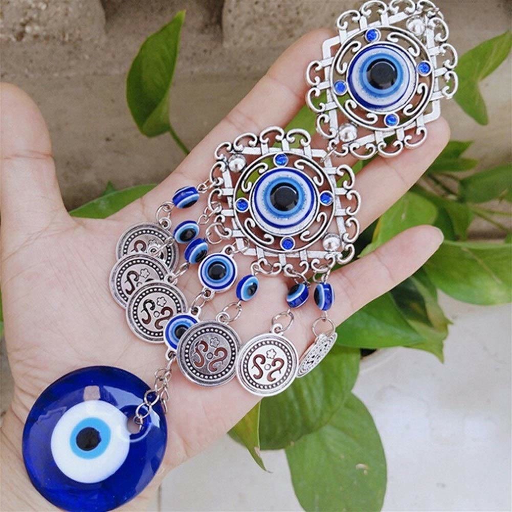 Olivenorma Blue Evil Eye Dream Net Catcher Wall Decor  - image 2