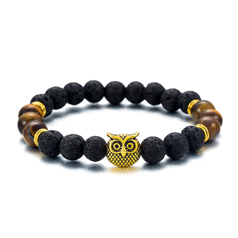 Olivenorma Natural Stone Owl Necklace - image 25