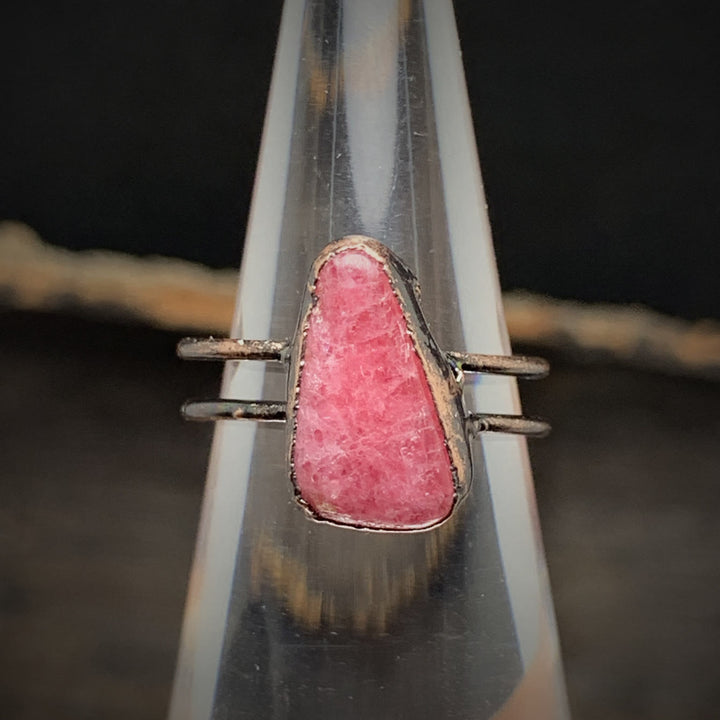 Olivenorma Natural Irregular Raw Stone Twelve Birthstone Adjustable Ring - image 47